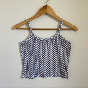Vintage 90s Floral Cotton Cami size Small